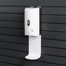 Sensor-Wall - Disinfection Dispenser for attaching to the FlexiSlot® Slatwall