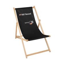 Chaise longue "Beach-Wood" - impression incluse