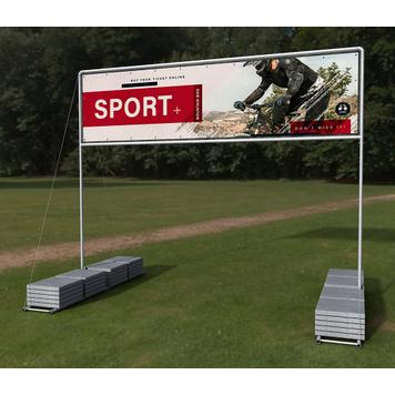 Bannerframesysteem staal „Vacant Mobile”