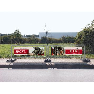 Steel Banner Frame Slot System "Sports"