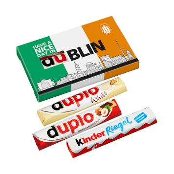 Duplo in een reclameschuifdoosje