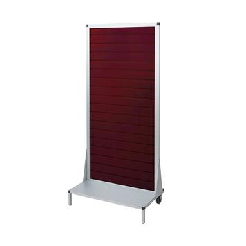 Mobile FlexiSlot® Slatwall Gondola Head Display "Construct Entrance"