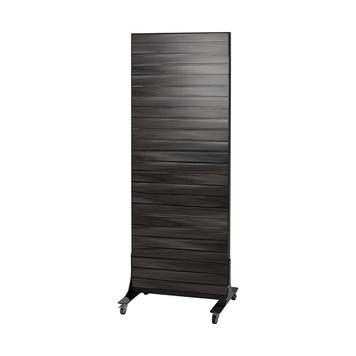 Mobile FlexiSlot® Slatwall Display "Style Black"