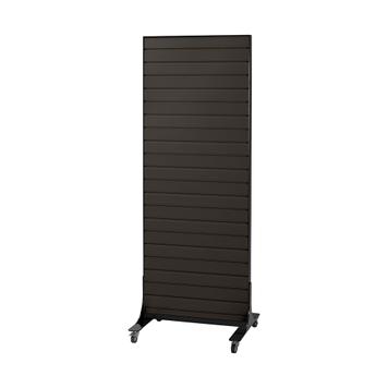 Mobile FlexiSlot® Slatwall Display "Style Black"