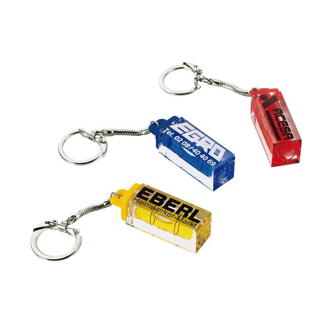 spirit level keyring