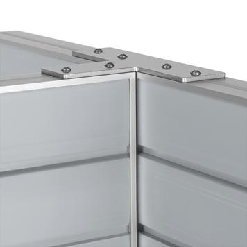 FlexiSlot® Slatwall H-Gondola Shelf "Style"