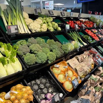 Plaque d'insertion pour caisses de fruits et légumes