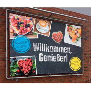 Bannerframesysteem „Wall” | staal, gegalvaniseerd