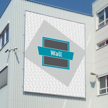 Bannerframesysteem aluminium „Wall”