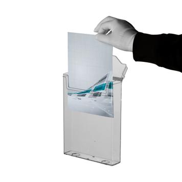 Wallmounted Leaflet Holder "Werra" for Outdoor Use